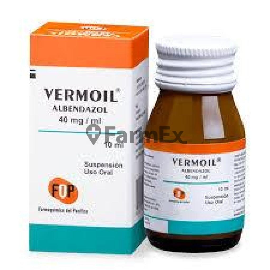 Vermoil Solución Oral 40 mg x 10 mL.