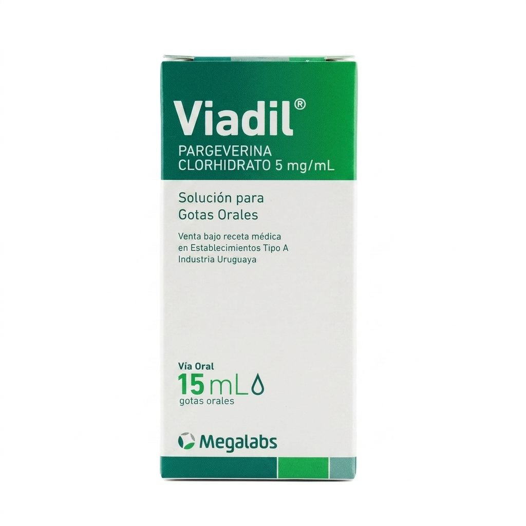 Viadil Solución para Gotas Orales 5 mg / mL x 15 mL.