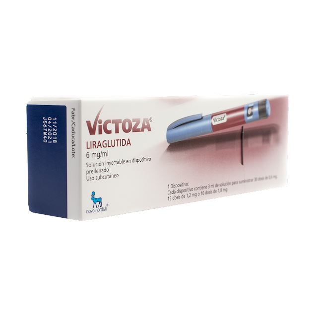Victoza Inyectable 6 mg / mL Penfill 3 mL x 1 Frasco NOVONORDISK 