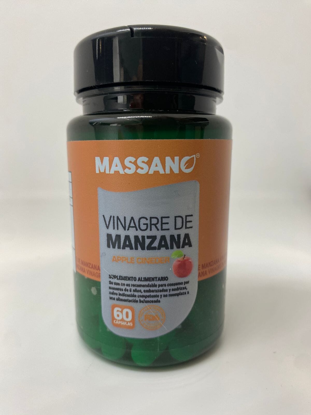 Vinagre de manzana x 60 capsulas Farmex-Pluxee-Persistente