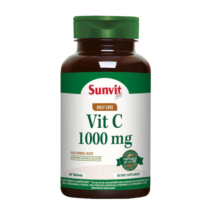 Vit C 1000 mg x 60 tabletas Nutraline