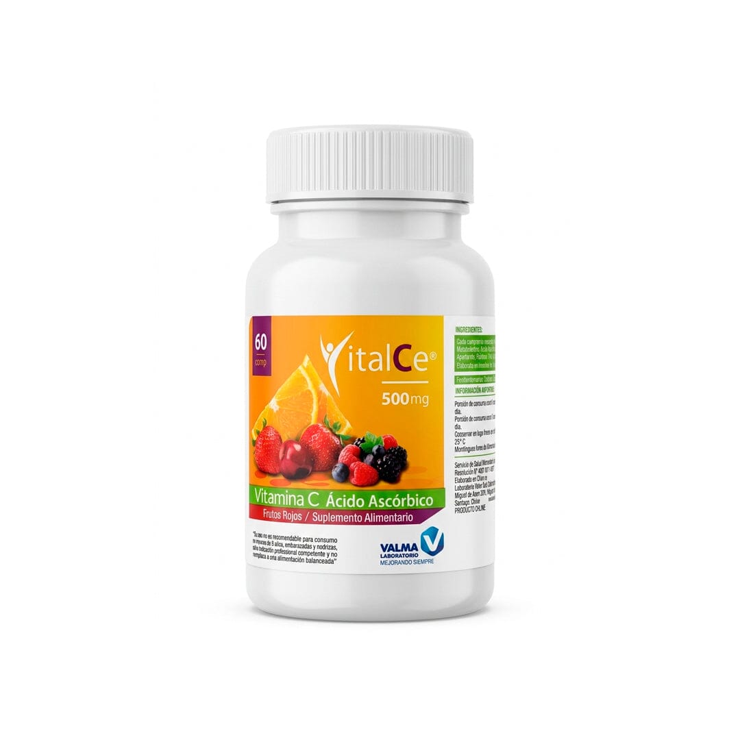 Vitamina C "VitalCe" 500 mg x 60 comprimidos.