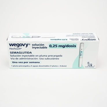 WEGOVY (SEMAGLUTIDA) 0,25 mg/dosis NOVO NORDISK