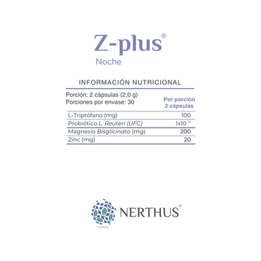 Z-PLUS frasco 60 Cápsulas Nerthus