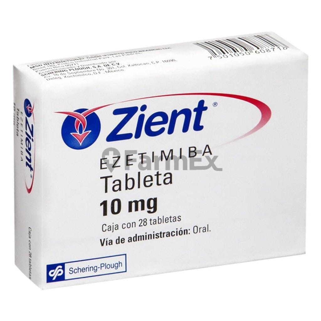 Zient 10 mg x 30 comprimidos Farmex-BanMedica-Persistente