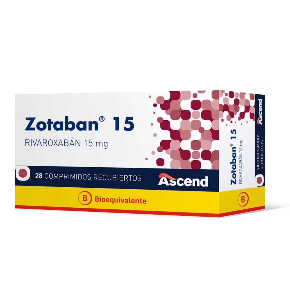 Zotaban 15mg X 28 comprimidos recubiertos.