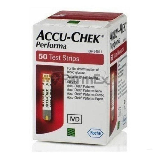 Accu-chek Performa Tira Reactiva x 50 tiras ROCHE