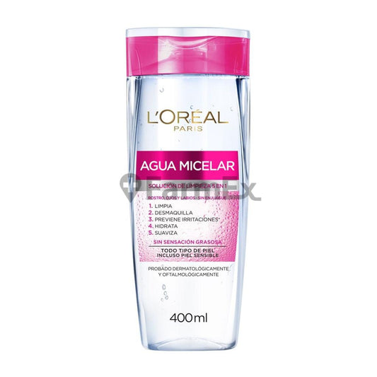 Agua micelar "Piel Sensible" x 400 mL loreal