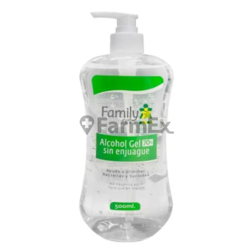 Alcohol Gel 70% "Sin enjuague" x 250 mL Family Set