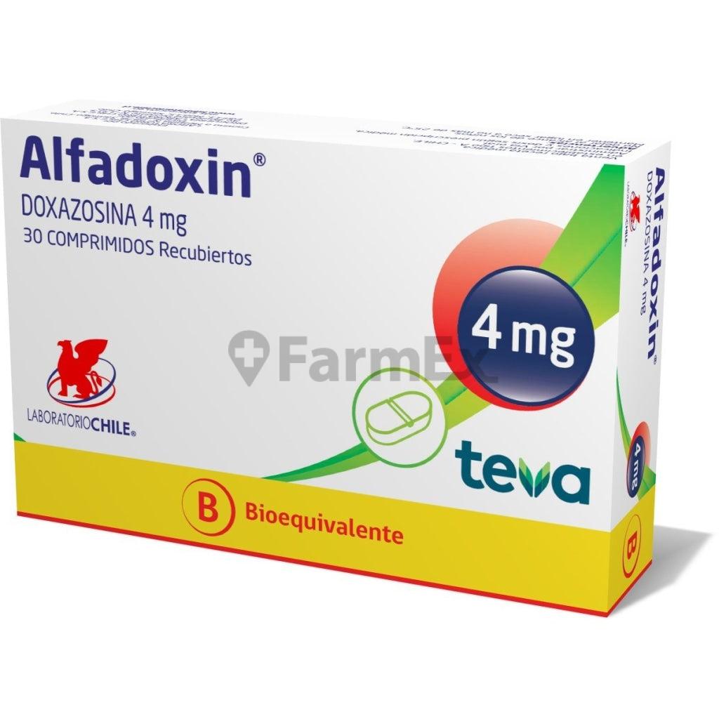 Alfadoxin® 4mg. x 30 Comprimidos Recubiertos ( BE ) LABORATORIO CHILE 