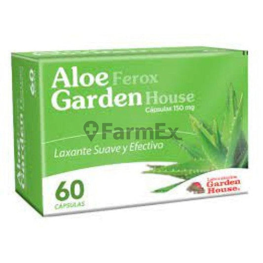 Aloe Ferox 150 mg x 60 capsulas GARDEN HOUSE