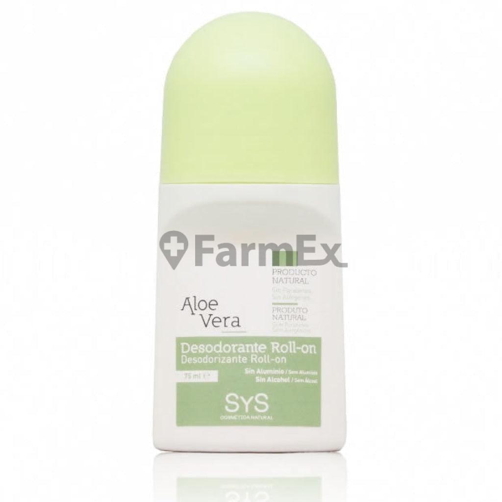 Aloe vera Desodorante Roll on x 75 mL SyS