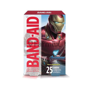 Banditas Band AID Avengers x 25 unidades johnson y johnson