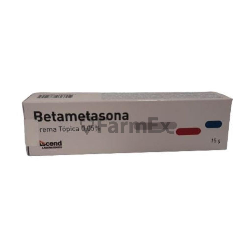 Betametasona Crema 0.05% x 15 g ASCEND