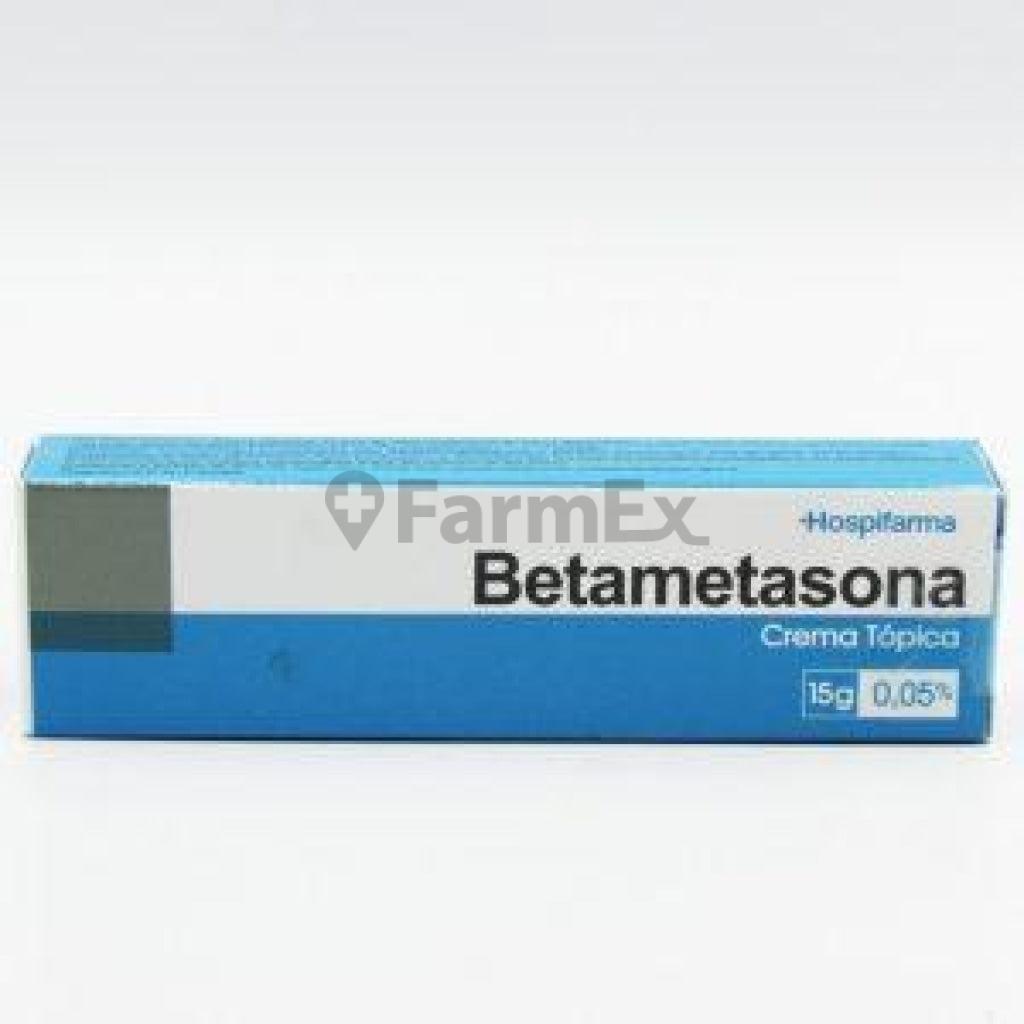 Betametasona Crema 0.05 % x 15 g. HOSPIFARMA