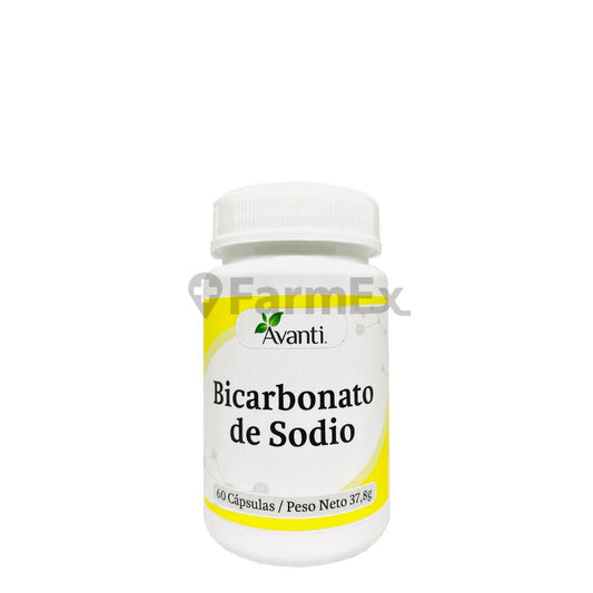 Bicarbonato de Sodio x 60 cápsulas Avanti