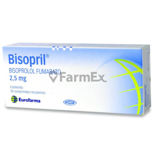 Bisopril 2.5 mg x 30 comprimidos EUROFARMA