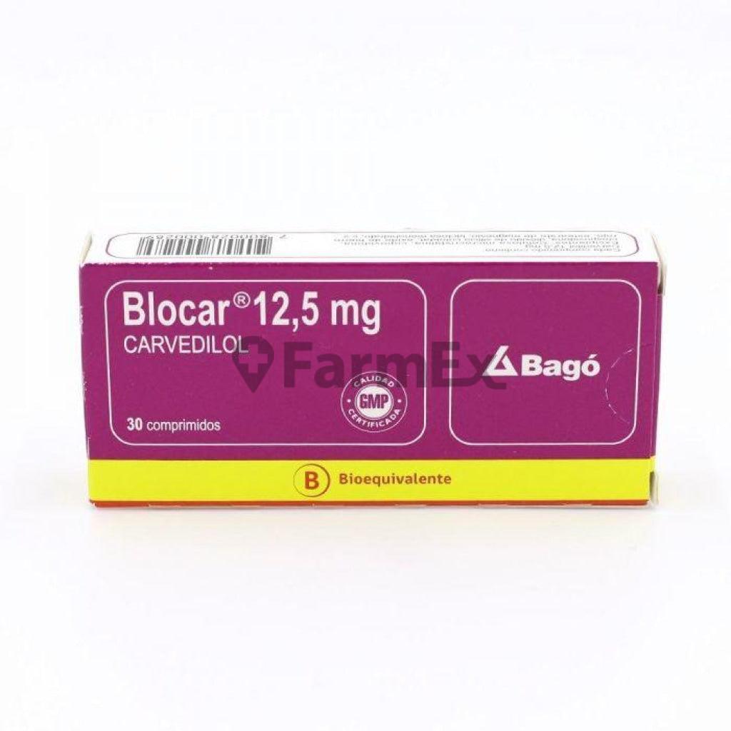 Blocar 12,5 mg x 30 comprimidos BAGO