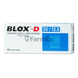 Blox-D 32 mg / 12,5 mg x 30 comprimidos