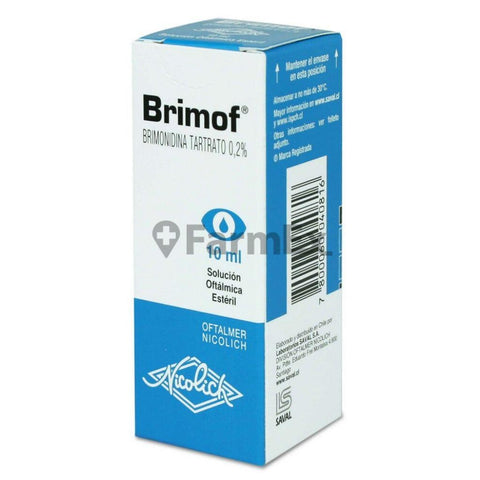 Brimof Solucion Oftalmica 0,2 % x 10 mL