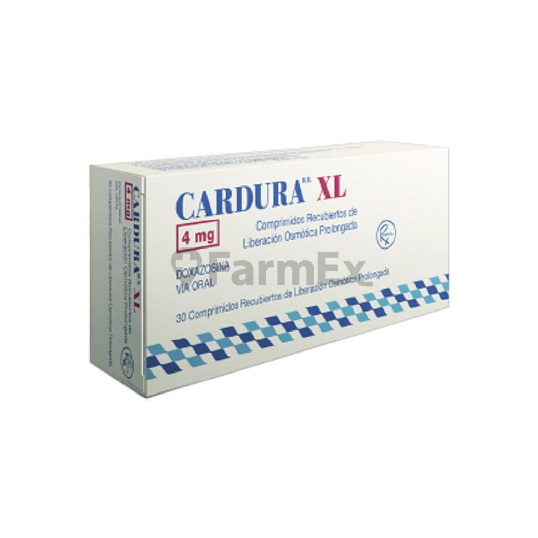 Cardura XL 4 mg x 30 comprimidos PFIZER