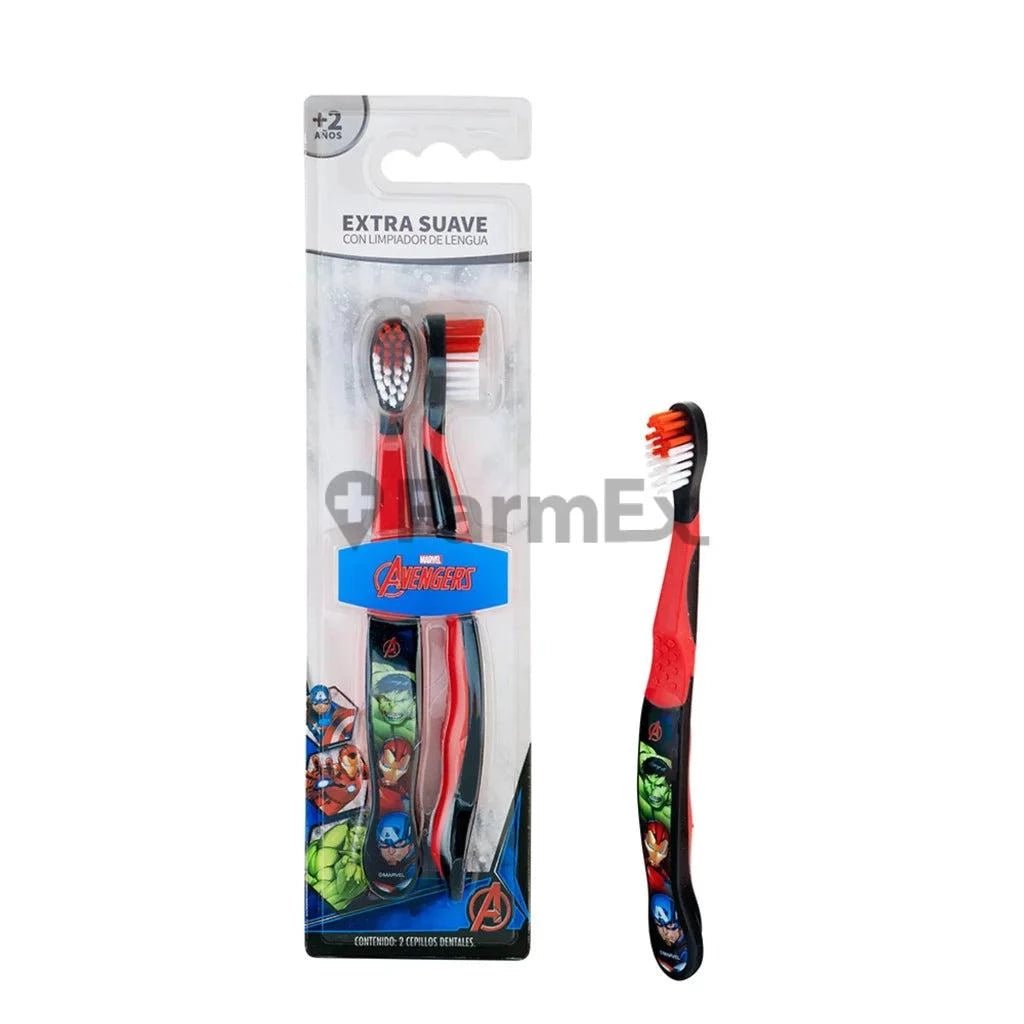 Cepillo Dental Infantil "Avengers" x 2 unidades Gelatti