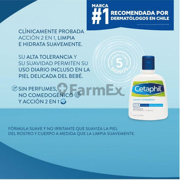 Cetaphil Loción Limpiadora "Piel Sensible" x 237 ml GALDERMA