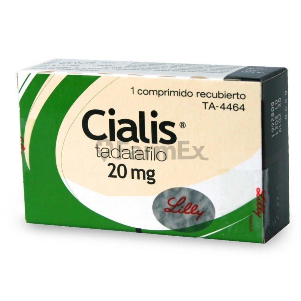 Cialis 20 mg x 1 comprimido ELI-LILLY 