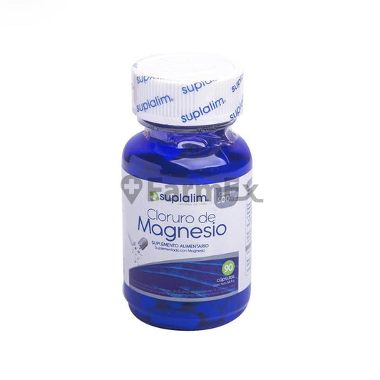 Cloruro de Magnesio x 90 Cápsulas (Suplaim) Suplalim