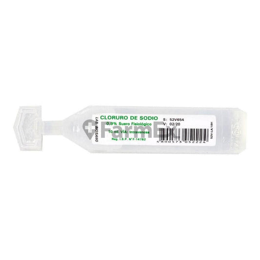 Cloruro de Sodio 0.9% x 10 ml x 1 ampolla BIOSANO