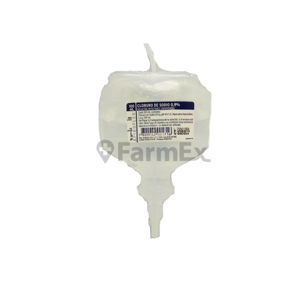 Cloruro de Sodio 0,9 % x 100 ml Fresenius