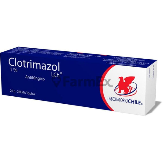 Clotrimazol 1% Crema Tòpica x 20 g. LABORATORIO CHILE
