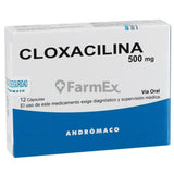 Cloxacilina 500 mg x 12 comprimidos