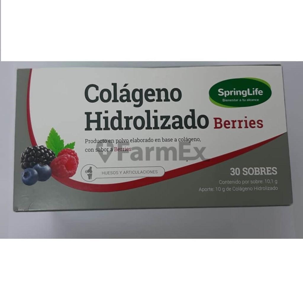 Colágeno Hidrolizado "Sabor Berries" x 30 sobres SPRINGLIFE