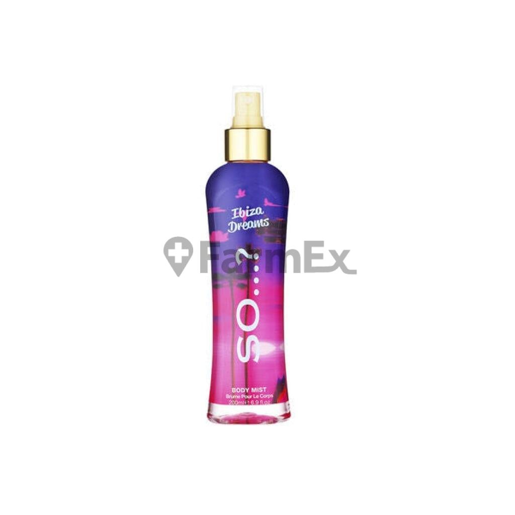 Colonia "Ibiza Dreams Body Mist" x 200 mL SoFragance