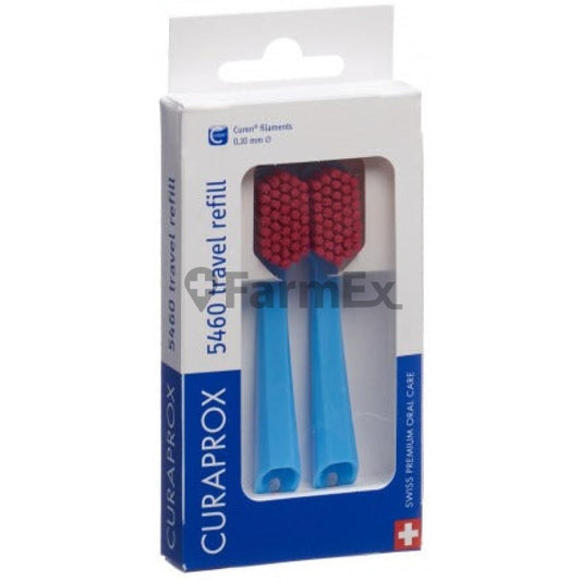 Curaprox 5460 "Travel Refill" Repuestos x 2 unidades Curaden
