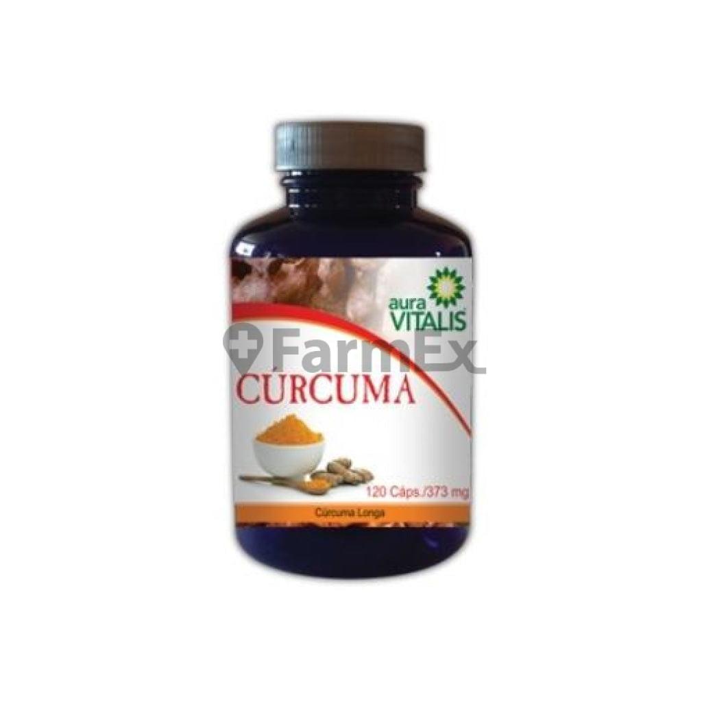 Curcuma 330 mg x 120 capsulas Aura Vitalis