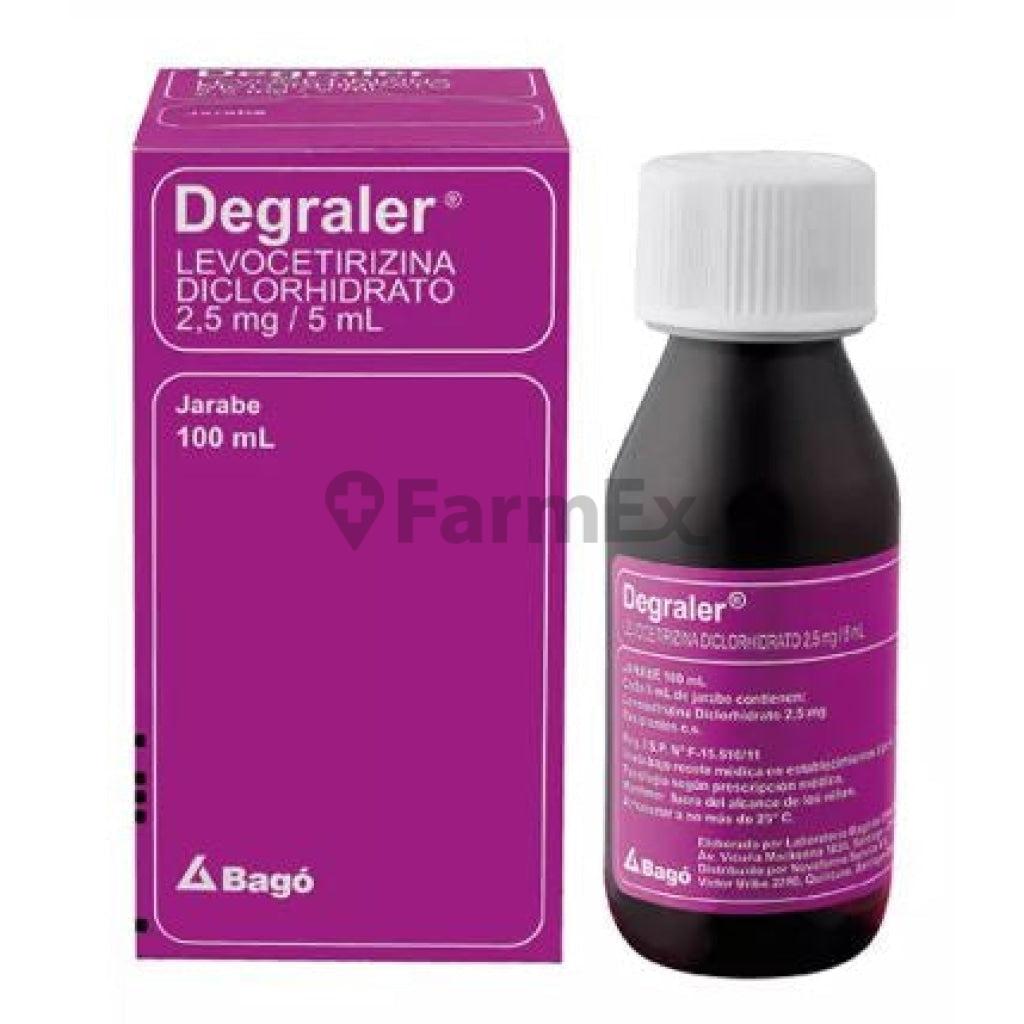 Degraler Jarabe 2,5 mg / 5 mL x 100 mL BAGO