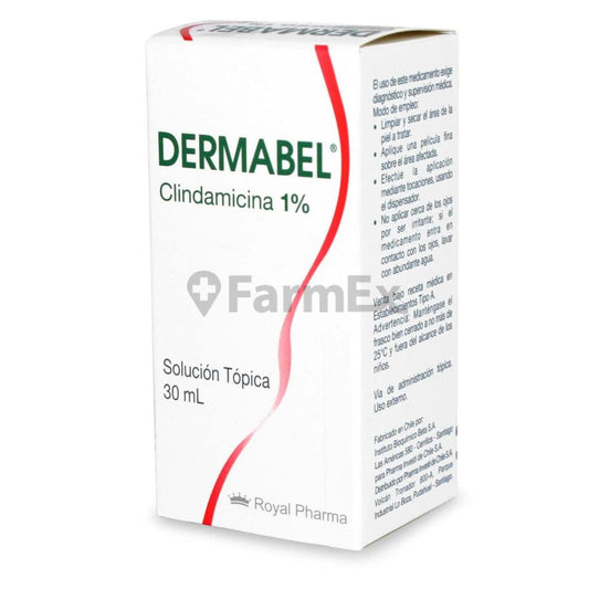 Dermabel Solucion Topica 1 % x 30 ml ROYAL PHARMA
