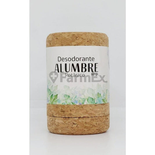 Desodorante Alumbre "Envase Madera" x 60 g HBM