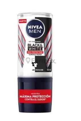 Desodorante Nivea Men Roll On "B&W Max Protection" 48H x 50 ml BEIERSDORF