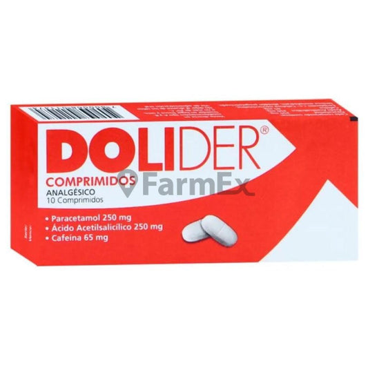Dolider x 10 comprimidos PASTEUR