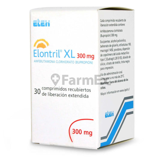Elontril XL 300 mg x 30 comprimidos ETEX