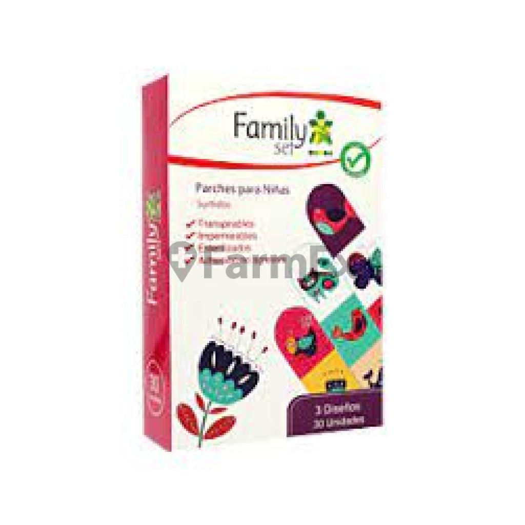 Family Set Parches Neon "Niña" x 30 unidades Family Set