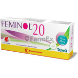 Feminol 20 x 21 Comprimidos