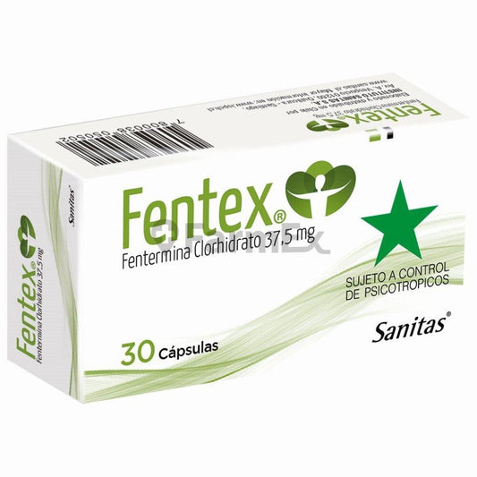 Fentex 37,5 mg x 30 capsulas (Venta solo en Sucursal) SANITAS