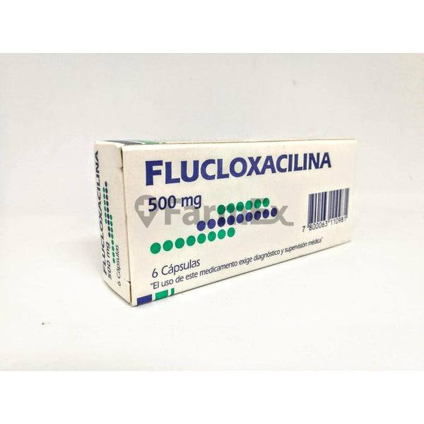 Flucloxacilina 500 Mg X 6 C psulas flucloxacilina-500-mg-x-6-c-psulas