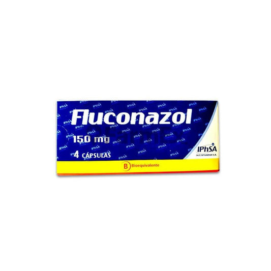 Fluconazol 150 mg. x 4 Càpsulas INTERPHARMA (IPHSA)