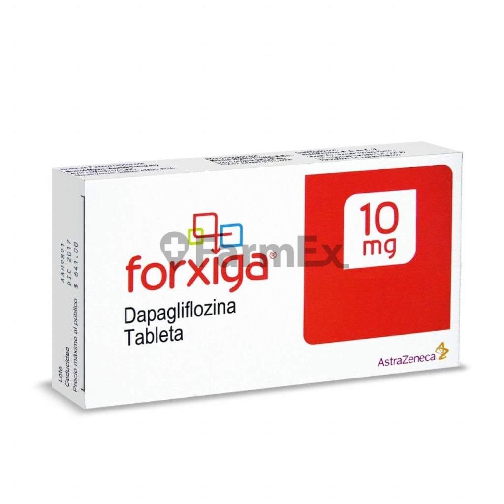 Forxiga 10 mg x 28 comprimidos "Ley Cenabast" ASTRA ZENECA