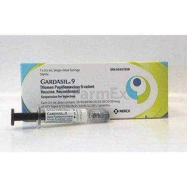 Gardasil9 0.5 ml x 1 jeringa MSD